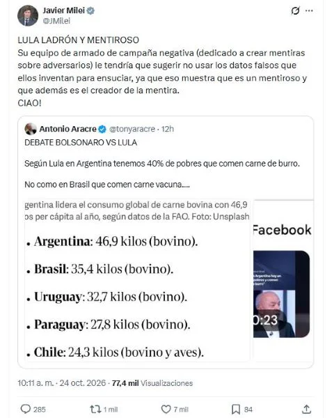 milei-ataco-a-lula-por-decir-que-los-argentinos-comen-carne-de-burro-mentiroso-y-ladron-2