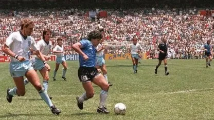 maradona gol a los ingleses