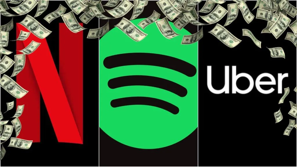 netflix spotify uber iva