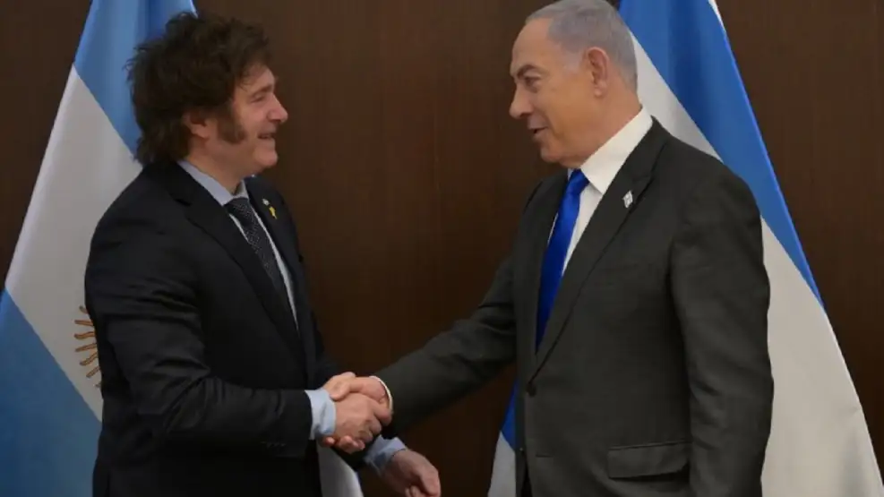 javier milei netanyahu
