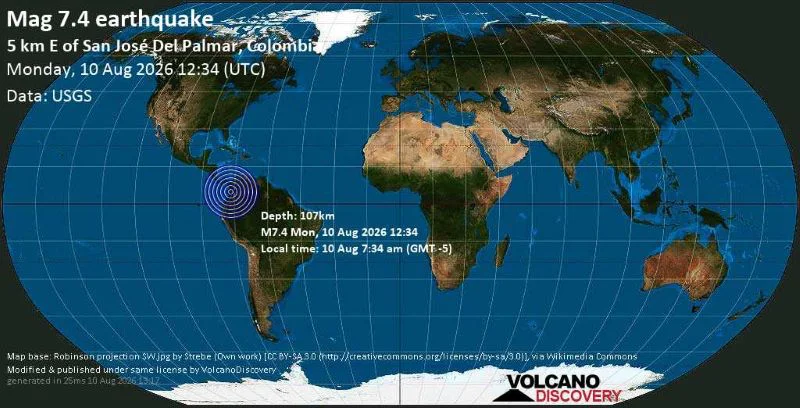 Sismo Colombia