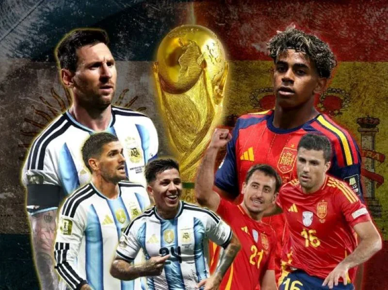 Selección Argentina vs España