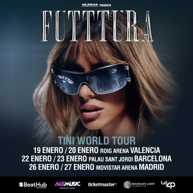 Fechas de FUTTTURA Tour 2027 en España