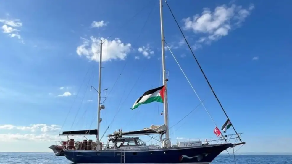 israel intercepta barco