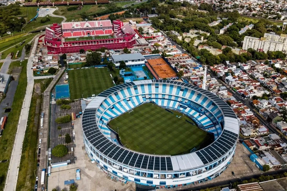 cancha racing e independiente
