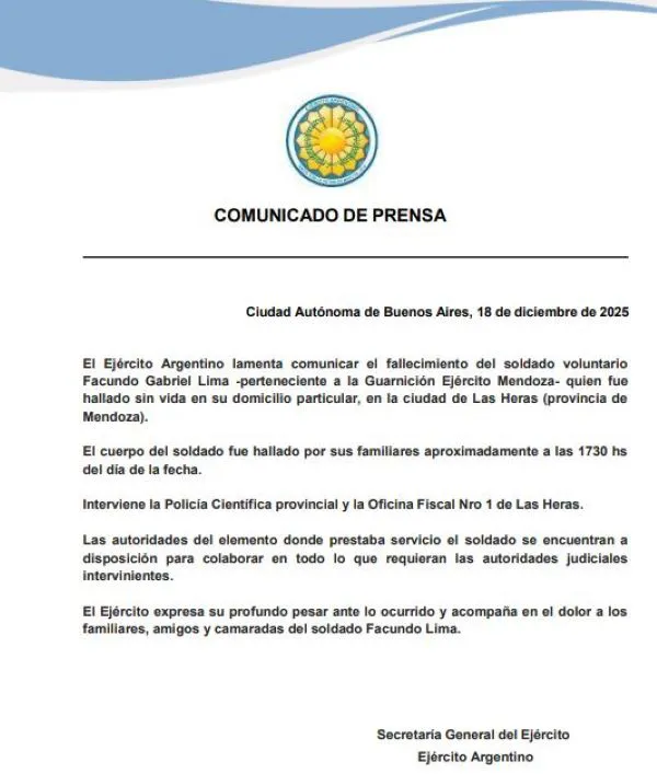 Comunicado