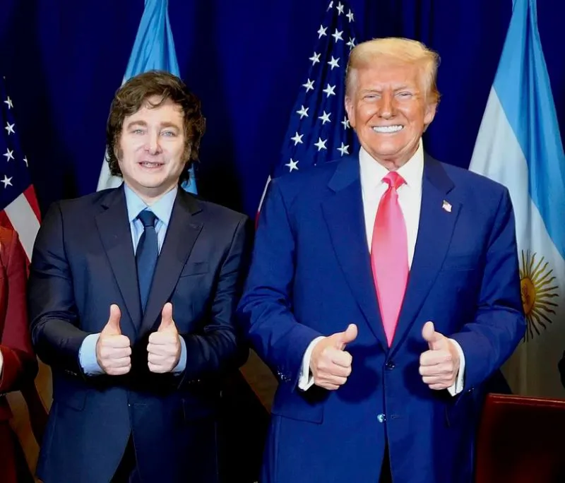Milei Trump