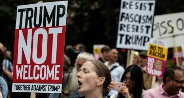 Protestas Trump