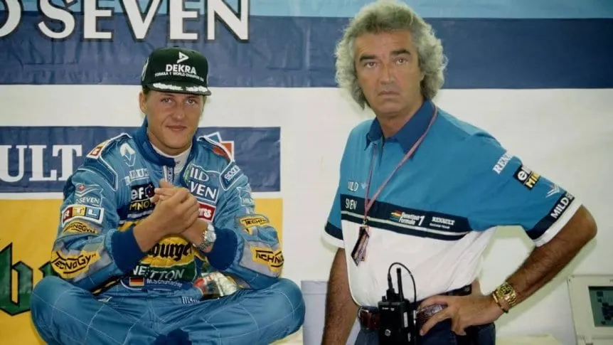 briatore y schumacher