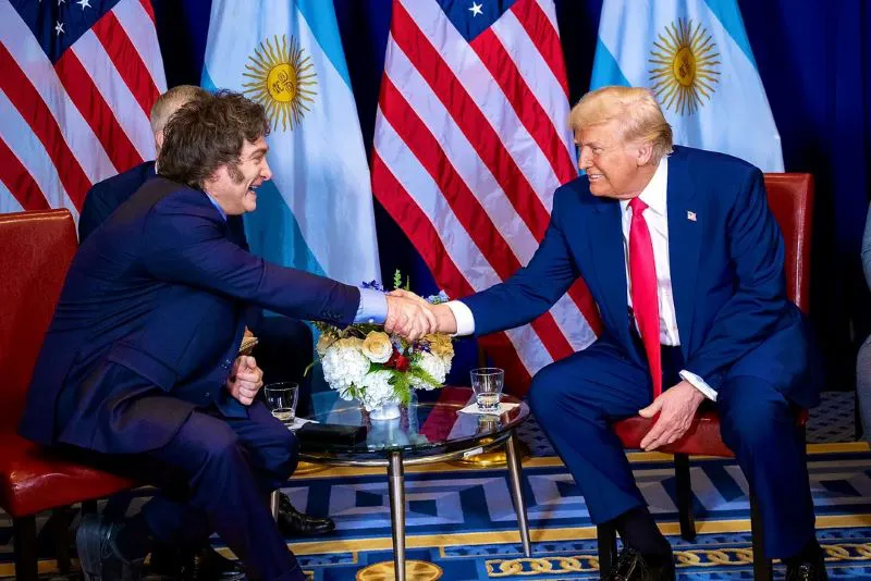 Milei y Trump
