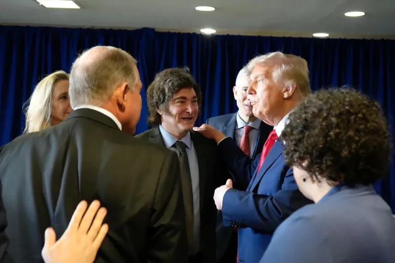 Milei y Trump