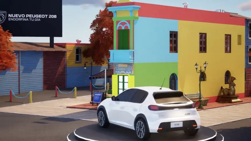 peugeot 208 fortnite