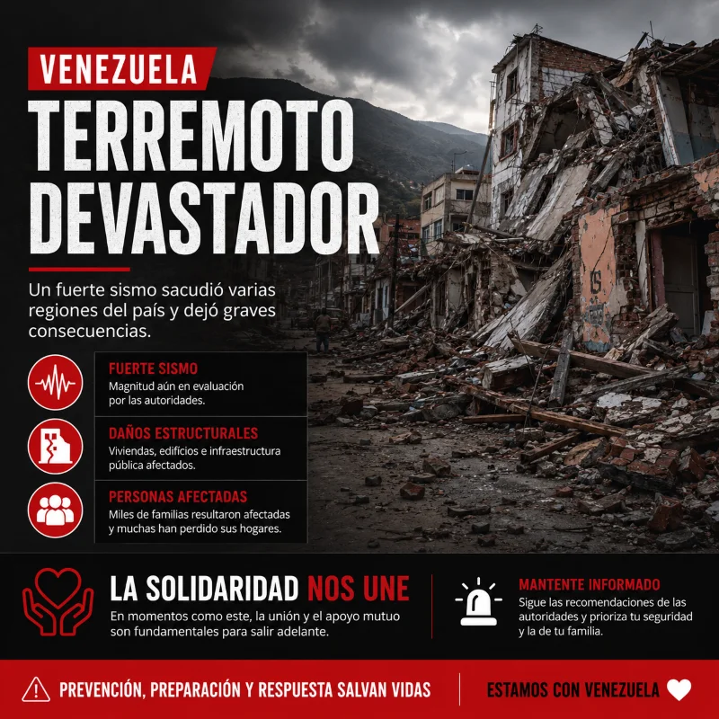 Venezuela Terremoto