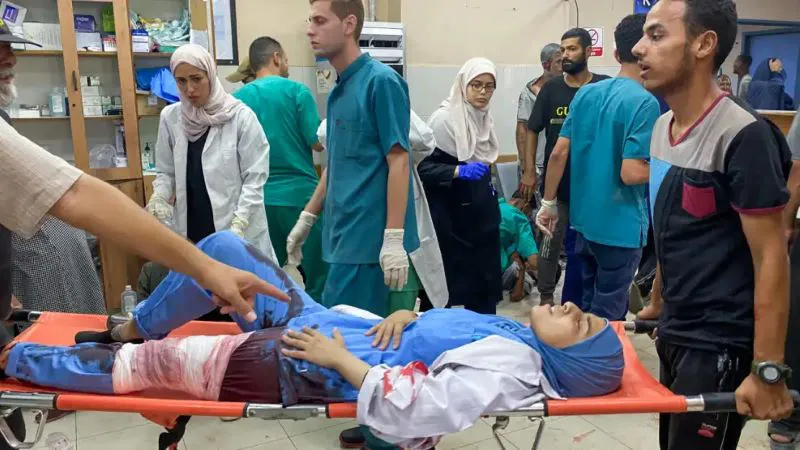 ataque de israel al hospita nasser