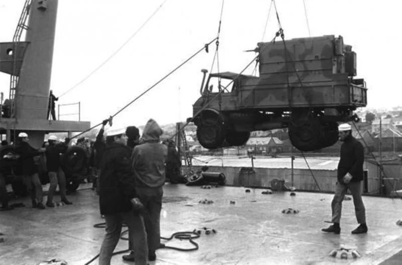 Malvinas Pertrechos Militares