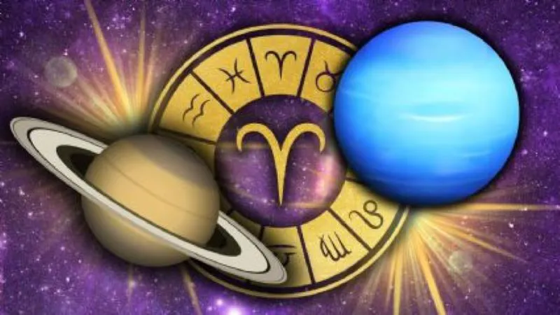 Conjunción de Saturno y Neptuno