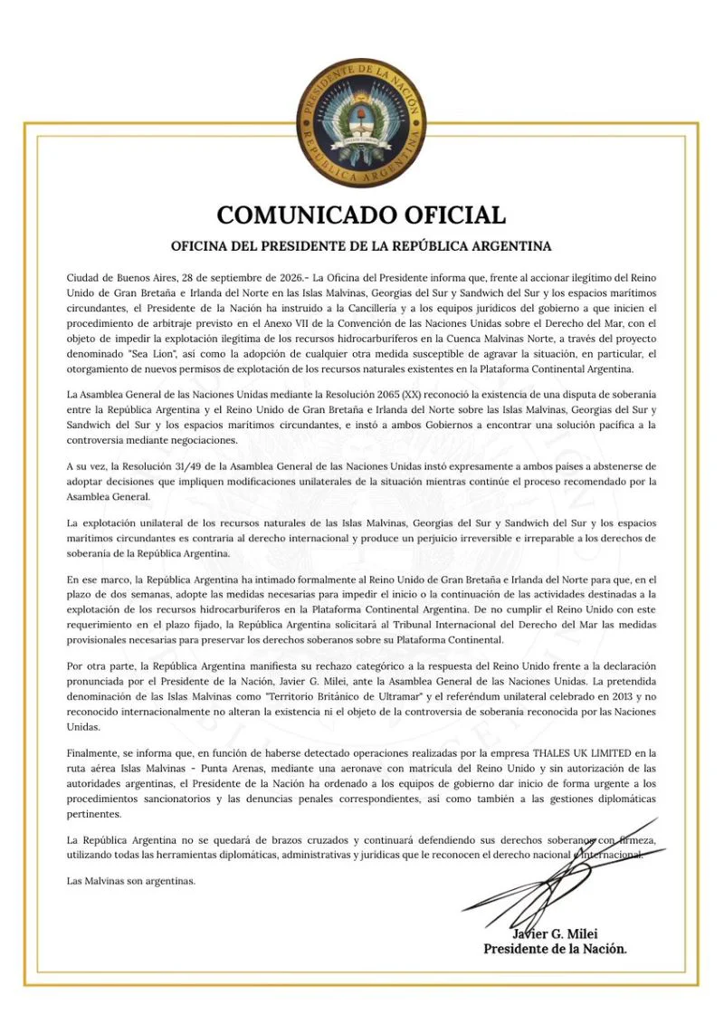 Comunicado