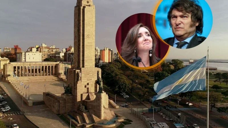 MONUMENTO-BANDERA-MILEI-Y-VILLARRUEL