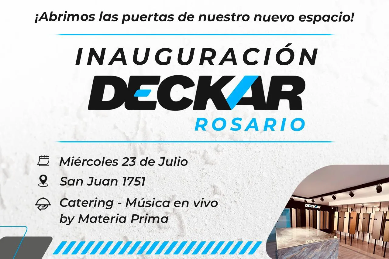 Deckar Inauguracion