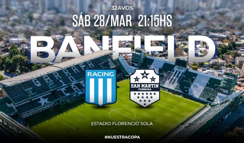 Racing vs San Martin de Formosa