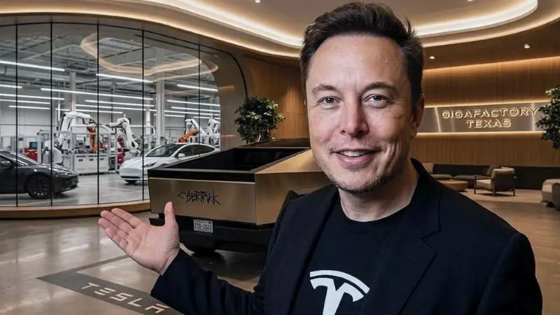 elon musk tesla montaje