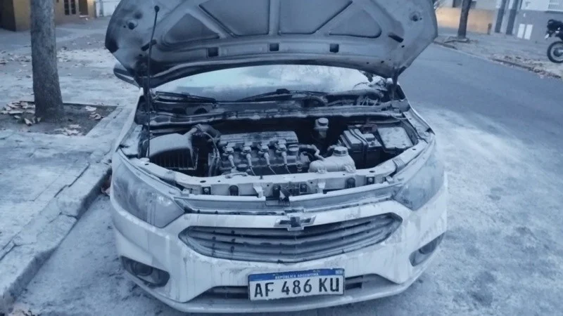 auto quemado